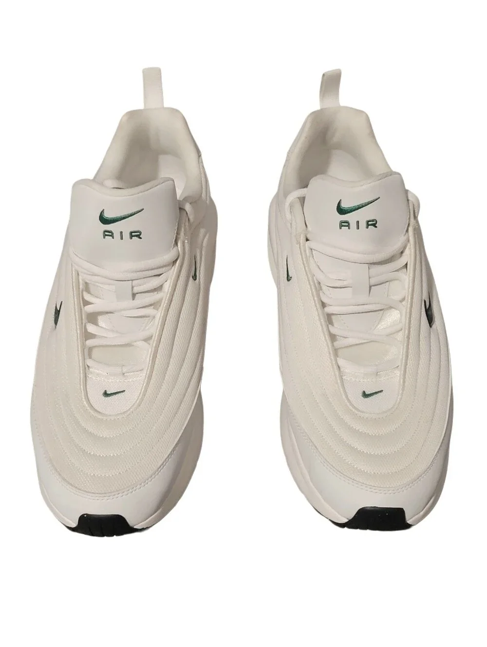Nike Air Max Portal Sneakers White With Green Swoosh Men's Size 12.5
